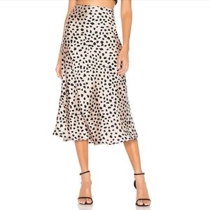 Lovers and Friends animal print midi skirt -  size small